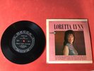 Loretta Lynn Sings -EP Record 33 Long Play Decca 7-34226 w/Cover VG+