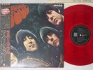 BEATLES RUBBER SOUL EMI/ODEON EAS-70135 Japan OBI MONO Clear Red Vinyl VINYL LP
