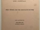 WILLY WONKA AND THE CHOCOLATE FACTORY SOUNDTRACK LP PROMO W/ Extras RARE