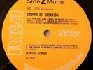 Jefferson airplane LP Crown of creation UK RCA Mono Press psych classic