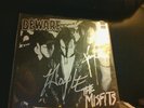 The Misfits Beware Red Vinyl Autographed by Doyle and Only 1989 glen danzig