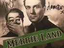 THE GOOD, THE BAD & THE QUEEN - MERRIE LAND GREEN VINYL LP - SIGNED