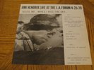 JIMI HENDRIX LIVE AT THE L.A FORUM 4-25-70 RUBBER DUBBER RECORDS
