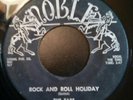 The Tabs Rock & Roll Holiday / Never Forget 45 Noble Doo Wop Vocal Group