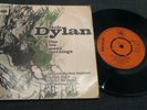 BOB DYLAN - ONE TOO MANY MORNINGS - RARE ORIGINAL UK CBS 7