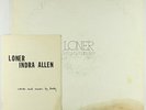 Indra Allen - Loner LP - Fleetwood - Private SSW Folk