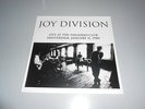 lp JOY DIVISION live at the paradiso club