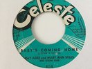 RAY AGEE - I'M NOT LOOKING BACK / BABY'S COMING HOME - CELESTE 611.