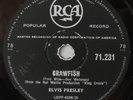 RARE- ELVIS PRESLEY - CRAWFISH / TROUBLE - 78 RPM -SOUTH AFRICA - EXCELLENT COND