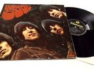 THE BEATLES 'Rubber Soul' Vinyl LP Yellow & Black Label / Flipback Cover - H09