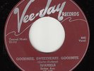 SPANIELS - Vee-Jay 107 - Goodnite, Sweetheart, Goodnite - 1953 DOO-WOP 45 (orig)