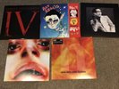vinyl records - NIN / grimes / arca / marilyn manson / coheed and cambria