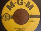 Country Bop 45 Peewee Maddux - My Hobo Heart HEAR  MGM
