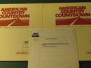 american country countdown w/BOB KINGSLEY 12.30.1988 - 7LP SET w/radio booklet