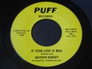 Matthew Barnett   If Your Love Is Real / My Only Love   Puff   northern soul 45