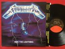 METALLICA   RIDE THE LIGHTNING LP (1984) ELEKTRA 60396-1 HEAVY METAL VG/EX
