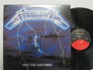 Metallica – Ride The Lightning LP 1984 US Elektra 60396-1 MOTORHEAD THRASH METAL