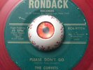 The Corvets-Please Don't Go RONDACK  GARAGE ROCKABILLY killer NY super rare