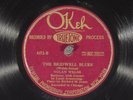 78 RPM -- Nolan Welsh (with Louis Armstrong), Okeh 8372, E  Jazz - Blues