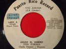 TITO ZUBIAGA CHARLIE PALMIERI SALSA LATIN PERU PUERTO RICO RECORD 45 RPM