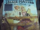 TRIXIE MATTEL Two Birds/One Stone LP SEALED clear w/pink blob vinyl country ATO