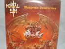 MORTAL SIN - MAYHEMIC DESTRUCTION - ORIGINAL VINYL LP 1987 VERTIGO