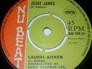 LAUREL AITKEN Jesse James 1969 UK 45 NU BEAT 1st Press  A1/B1   NB 045