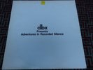 dbx Adventures in Recorded Silence Record Demonstration test Lp