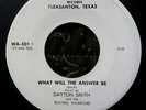 45rpm record RARE TEXAS ROCKABILLY DAYTON SMITH & ROVING WARRIORS Warrior WA-501