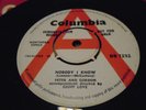 PETER AND GORDON NOBODY I KNOW b/w YOU DON'T HAVE TO COLUMBIA DEMO 7