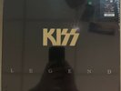 KISS, LEGEND BOX SET, 180G GREEN VINYL 5LP, 3 CD, NUMBERED, LMTD EDITION