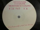 Unverkäufliche Musterplatte  Mein Freundschaft g'gört Frau Musica   Eterna
