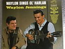 WAYLON JENNINGS - Sings Ol’ Harlan- 1967 (R) Vinyl LP - RCA LSP3660  - Ex/Ex