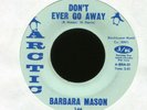 BARBARA MASON Don't Ever Go Away on Arctic Northern Soul 45 Hear