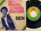 MICHAEL JACKSON - BEN tamla Motown Italy 1972 VG pop Jackson five