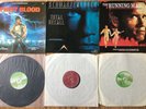 First Blood, Total Recall & The Running Man Original Vinyl soundtrack 