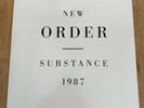 New Order Substance - 1st 2-LP vinyl record UK FACT200 FACTORY Embossed Sleeve