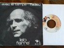 Original pressage italien LEO FERRÉ/l'adieu /avec le temps/barclay 40030/