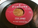 Windy Mountain Boys DETROIT FORTUNE BLUEGRASS 45 John Henry / High Wide and Hand