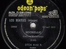 THE BEATLES MICHELLE / NOWHERE MAN RARE 1966 RECORD ARGENTINA 7