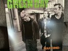 Green Day Warning 12” Vinyl Record Clear Green