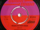 DANDY - REGGAE IN YOUR JEGGAE / REGGAE SHUFFLE - DOWN TOWN DT 410 EX