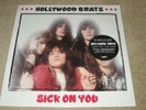 HOLLYWOOD BRATS - SICK ON YOU - GLAM ROCK - DOUBLE LP RECORD