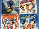 MICKEY MOUSE DISCO+SPLASHDANCE+MOUSERCISE+YANKEE DOODLE MICKEY--4 ALBUMS