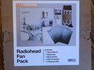Radiohead Fan Pack Ok Computer LP Vinyl Pin Keychain Socks