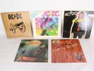 5x AC/DC Vinyl LPs - Let There Be Rock, Fly On Wall, Powerage, High Voltage- EHB