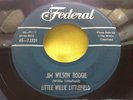 1955 Blues Piano 45 : Little Willie Littlefield   Jim Wilson Boogie   Federal