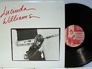 Rare Rock LP & Insert - Lucinda Williams  - Rough Trade # Rough US 47