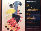 WWVR Milhaud La Création Du Monde Munch LIVING STEREO SORIA SERIES LDS 2625 M-