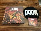 DOOM Video Game Soundtrack 4LP Red Vinyl Box Set 2CD & Slipmat Bundle New Sealed